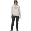 imageMARMOT Womens Marmot for Life Hoody  Hooded Sweatshirt with Screen Printed Graphic DoubleLayer Hood and Kangaroo PocketLight Grey HeatherOlive Grove