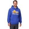imageMARMOT Mens Coastal Logo HoodyOxide Blue