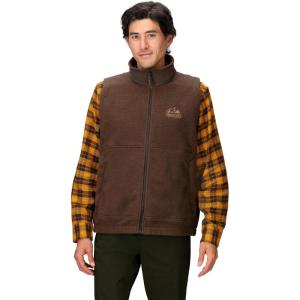 imageMARMOT Mens Wanderer High Pile Fleece VestHickory Nut