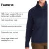 imageMARMOT Womens Drop Line 12 Zip Pullover Jacket  Lightweight Breathable 100Weight Sweater FleeceArctic Navy