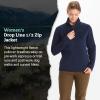 imageMARMOT Womens Drop Line 12 Zip Pullover Jacket  Lightweight Breathable 100Weight Sweater FleeceArctic Navy