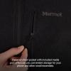 imageMARMOT Womens Drop Line 12 Zip Pullover Jacket  Lightweight Breathable 100Weight Sweater FleeceBlack