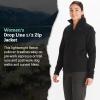 imageMARMOT Womens Drop Line 12 Zip Pullover Jacket  Lightweight Breathable 100Weight Sweater FleeceBlack