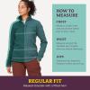 imageMARMOT Womens Drop Line 12 Zip Pullover Jacket  Lightweight Breathable 100Weight Sweater FleeceBlue Agave Nordic