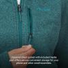 imageMARMOT Womens Drop Line 12 Zip Pullover Jacket  Lightweight Breathable 100Weight Sweater FleeceDark Jungle