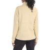 imageMARMOT Womens Drop Line 12 Zip Pullover Jacket  Lightweight Breathable 100Weight Sweater FleeceLight Oak
