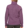 imageMARMOT Womens Drop Line 12 Zip Pullover Jacket  Lightweight Breathable 100Weight Sweater FleecePurple Fig