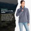 imageMARMOT Womens Drop Line 12 Zip Pullover Jacket  Lightweight Breathable 100Weight Sweater FleeceSteel Onyx