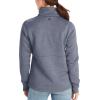 imageMARMOT Womens Drop Line 12 Zip Pullover Jacket  Lightweight Breathable 100Weight Sweater FleeceSteel Onyx
