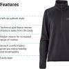 imageMARMOT Womens Leconte Fleece 12 ZipBlack