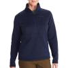 imageMARMOT Womens Drop Line 12 Zip Pullover Jacket  Lightweight Breathable 100Weight Sweater FleeceArctic Navy