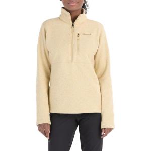 imageMARMOT Womens Drop Line 12 Zip Pullover Jacket  Lightweight Breathable 100Weight Sweater FleeceLight Oak