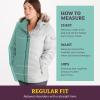imageMARMOT Womens Ithaca Jacket  700Fill DownInsulated WaterResistant Coat with ZipOff Hood and Removable Fur RuffDark Steel