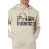 imageMARMOT Mens Coastal Hoody  Hooded Sweatshirt with Screen Printed Graphic Jersey Lined Hood and Kangaroo PocketSandbar