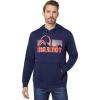 imageMARMOT Mens Coastal Hoody  Hooded Sweatshirt with Screen Printed Graphic Jersey Lined Hood and Kangaroo PocketArctic Navy