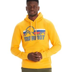 imageMARMOT Mens Coastal Hoody  Hooded Sweatshirt with Screen Printed Graphic Jersey Lined Hood and Kangaroo PocketSolar