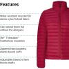 imageMARMOT Womens Echo Featherless JacketRed Mulberry