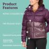 imageMARMOT Womens Guides Down Puffer Jacket with Hood 700fill InsulatedPurple FigHazy Purple