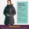 imageMARMOT Womens Montreal MidThigh Length Down Puffer Coat Crocodile Small