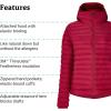 imageMARMOT Womens Wms Echo Featherless HoodyRed Mulberry