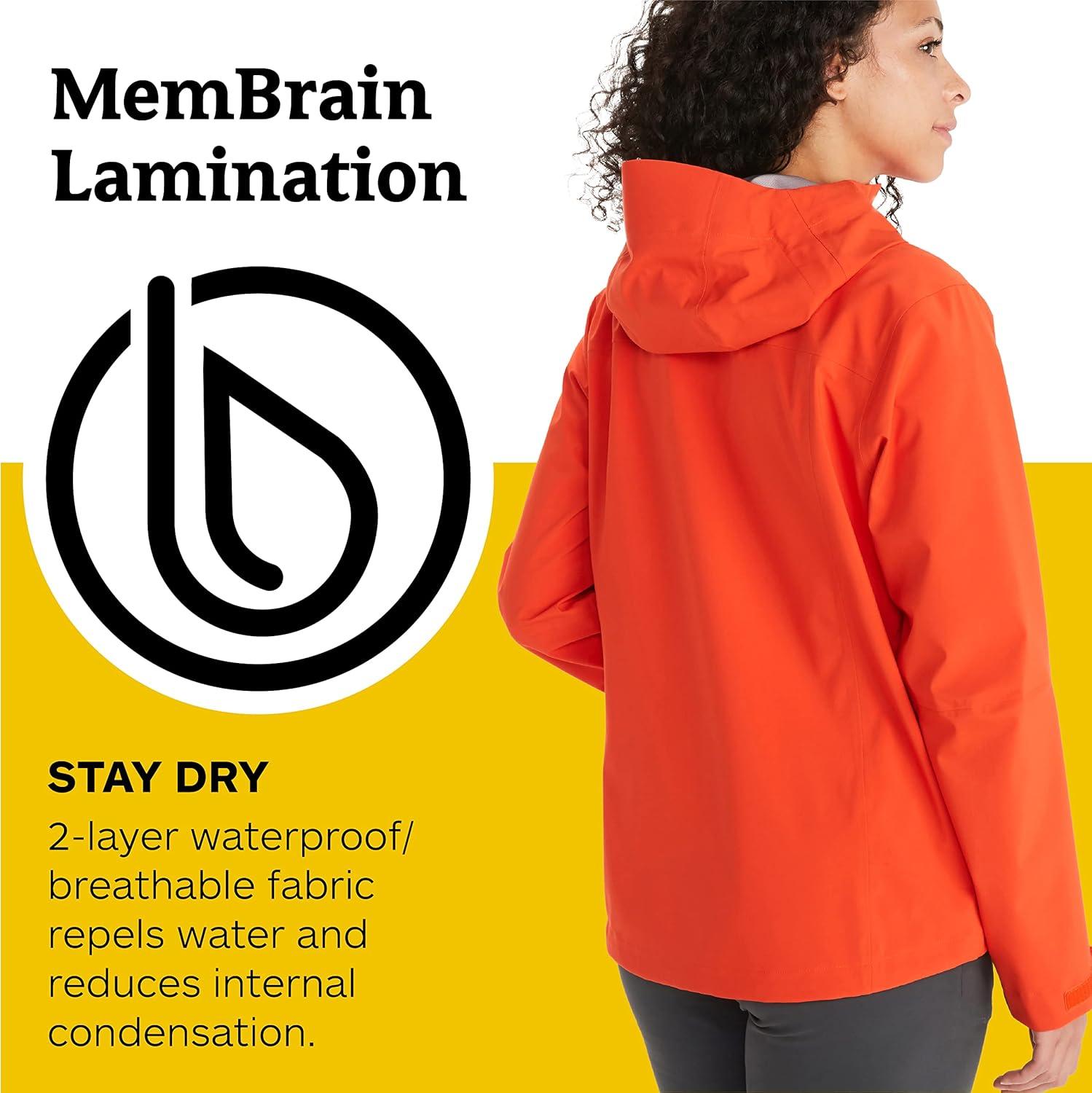 imageMARMOT Womens PreCip ECO JacketOrange