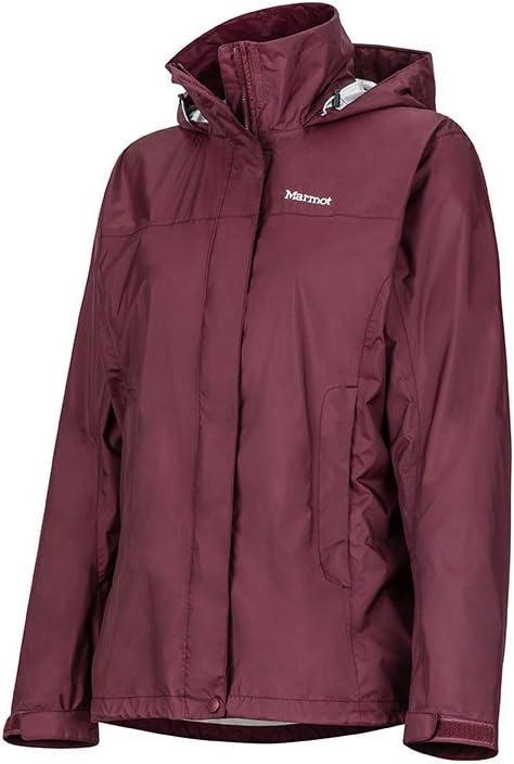 imageMARMOT Womens PreCip Rain Jacket  Lightweight WaterproofBurgundy