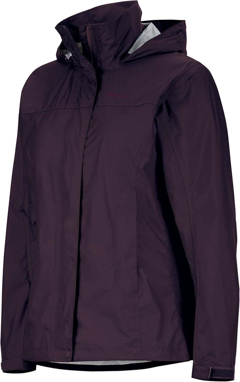 imageMARMOT Womens PreCip Rain Jacket  Lightweight WaterproofDark Purple