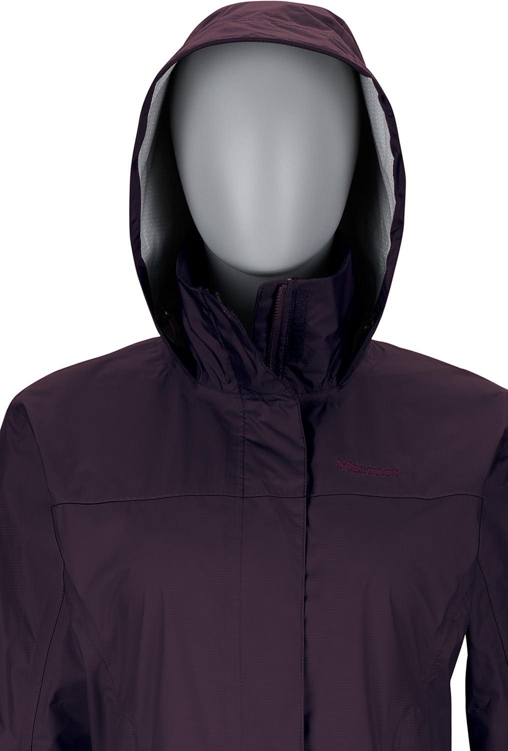 imageMARMOT Womens PreCip Rain Jacket  Lightweight WaterproofDark Purple