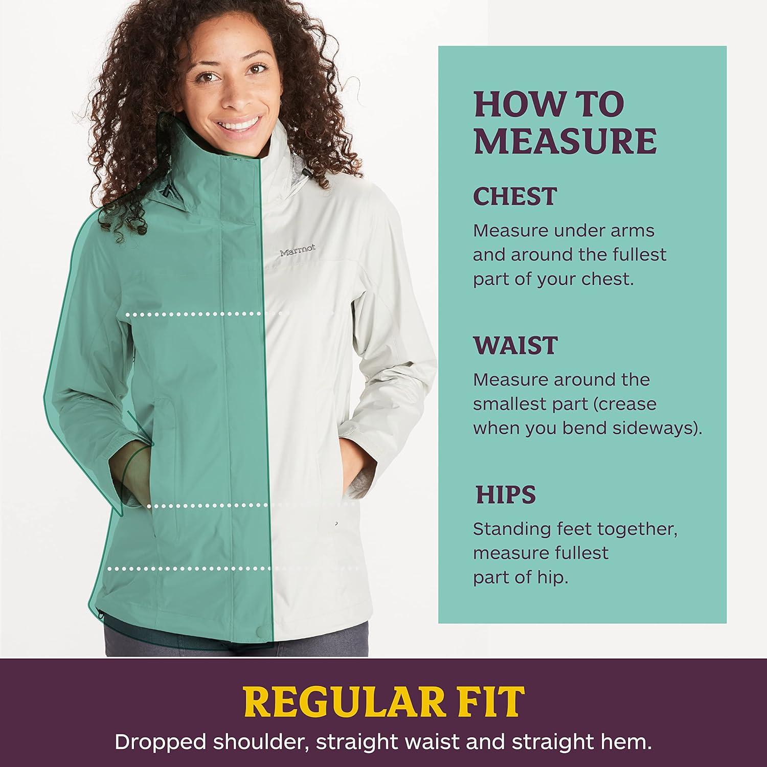 imageMARMOT Womens PreCip Rain Jacket  Lightweight WaterproofGemstone