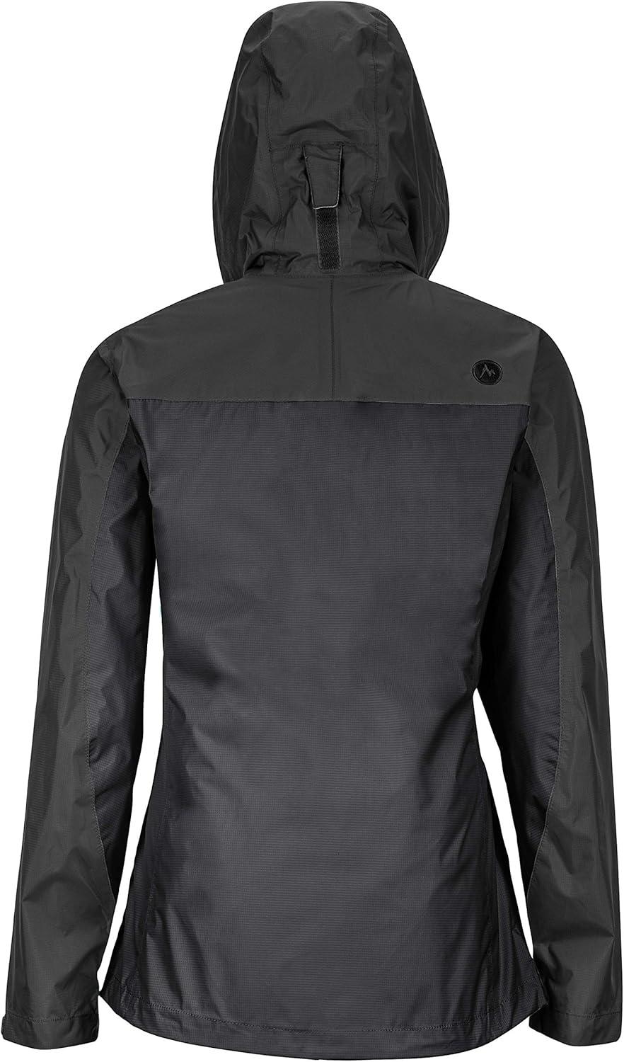 imageMARMOT Womens PreCip Rain Jacket  Lightweight WaterproofJet Black