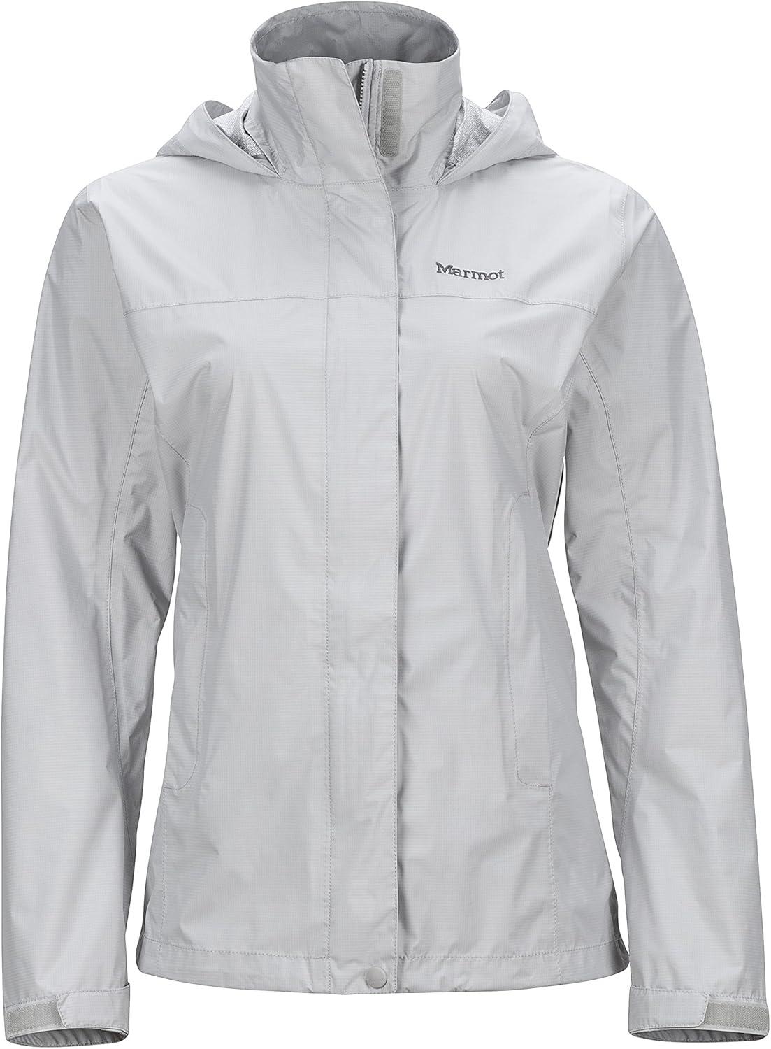 imageMARMOT Womens PreCip Rain Jacket  Lightweight WaterproofPlatinum