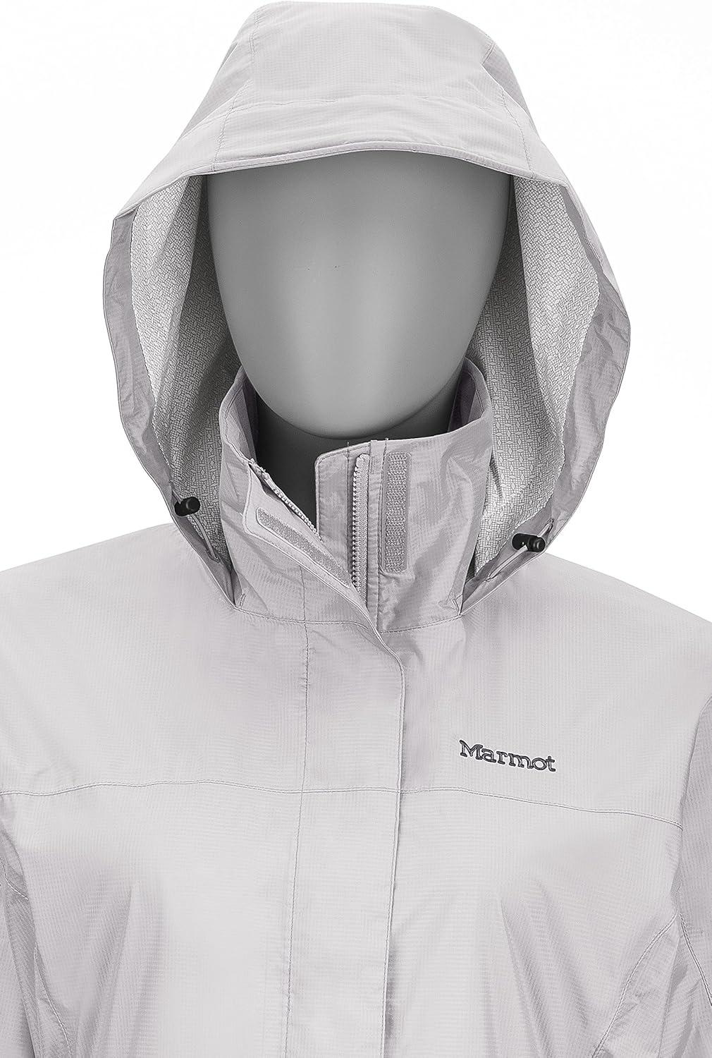 imageMARMOT Womens PreCip Rain Jacket  Lightweight WaterproofPlatinum