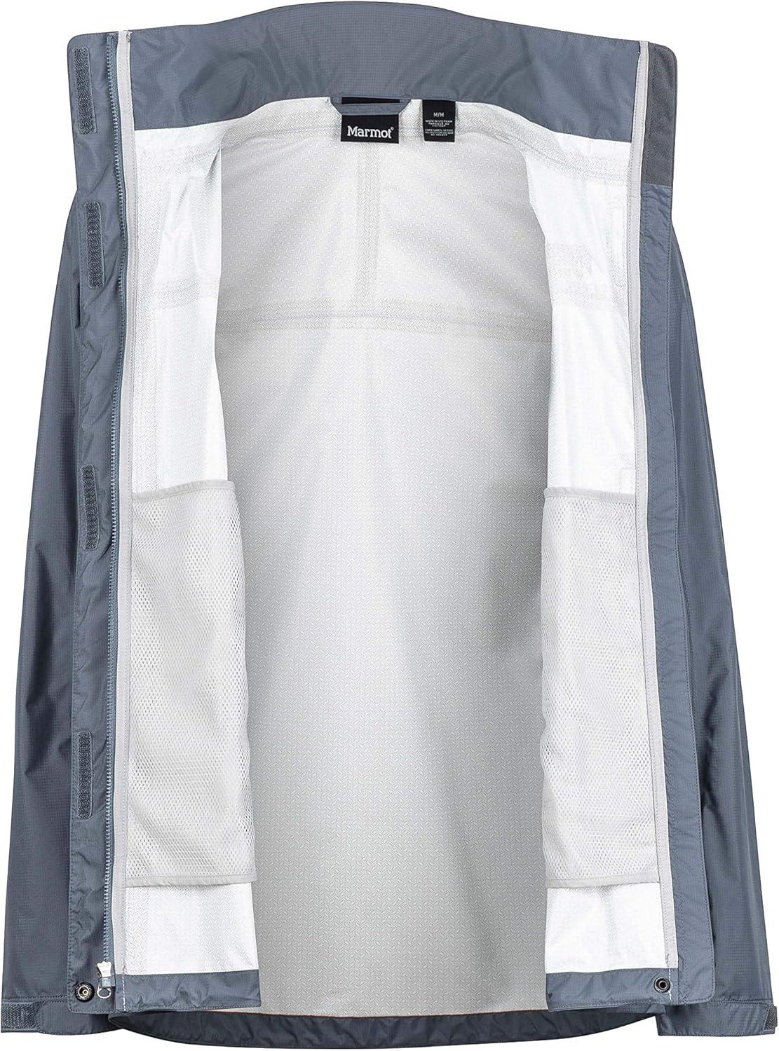 imageMARMOT Womens PreCip Rain Jacket  Lightweight WaterproofSteel Onyx