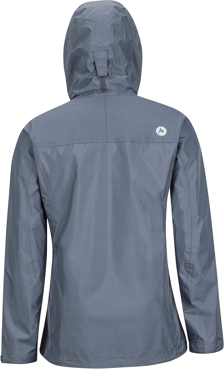 imageMARMOT Womens PreCip Rain Jacket  Lightweight WaterproofSteel Onyx