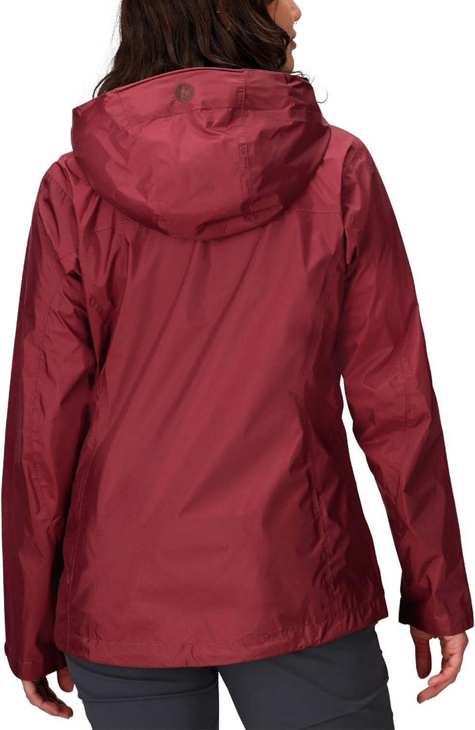 imageMARMOT Womens Precip Eco Lightweight ampamp Waterproof Rain JacketAcai Berry  Latest Collection