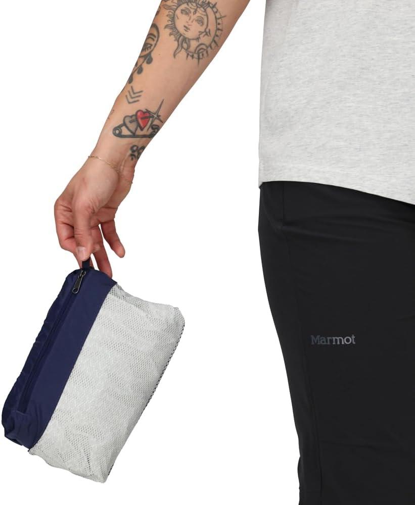 imageMARMOT Womens Precip Eco Lightweight ampamp Waterproof Rain JacketArctic Navy  Latest Collection