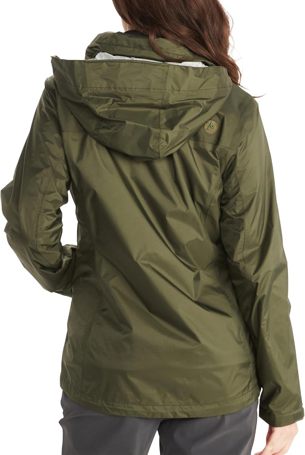 imageMARMOT Womens Precip Eco Lightweight ampamp Waterproof Rain JacketNori  Latest Collection