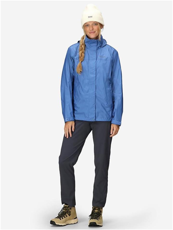 imageMARMOT Womens Precip Eco Lightweight ampamp Waterproof Rain JacketRain Cloud  Latest Collection