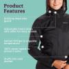 imageMARMOT Womens PreCip Rain Jacket  Lightweight WaterproofBlack