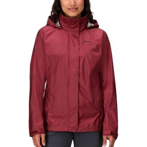 imageMARMOT Womens Precip Eco Lightweight ampamp Waterproof Rain JacketAcai Berry  Latest Collection