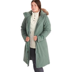imageMARMOT Womens Chelsea Waterproof Down Rain Coat Fill Power 700Urban Army