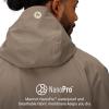 imageMARMOT Mens Cascade Durable ampamp Waterproof Rain JacketClaystone
