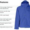 imageMARMOT Mens Cascade Durable ampamp Waterproof Rain JacketTrail Blue