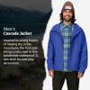 imageMARMOT Mens Cascade Durable ampamp Waterproof Rain JacketTrail Blue