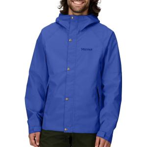 imageMARMOT Mens Cascade Durable ampamp Waterproof Rain JacketTrail Blue