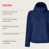 imageMARMOT Womens Drop Line FullZip HoodyArctic Navy Heather