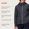 imageMARMOT Womens Drop Line FullZip HoodySteel Onyx Heather