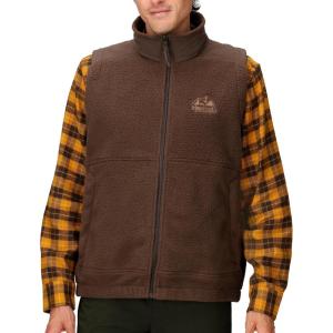 imageMARMOT Mens Wanderer High Pile Fleece VestHickory Nut