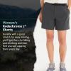 imageMARMOT Womens Kodachrome 7quot Shorts  Lightweight Breathable WaterRepellant QuickDrying Stretch with UPF ProtectionDark Steel