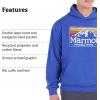 imageMARMOT Mens MMW Gradient HoodyTrail Blue